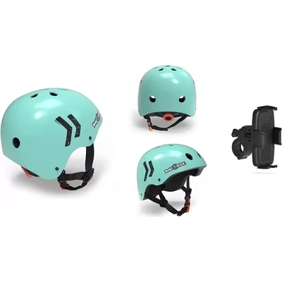 Детски механичен скутер 180 мм, Мента