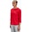 POC Дамска тениска за колоездене POC Motion Air Jersey 3/4 prismane red