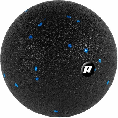 Rebel ACTIVE Masážna loptička 12 cm pre uvoľnenie svalov | Čierna