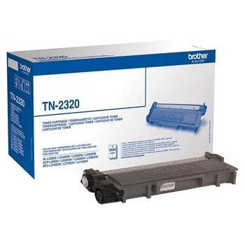 Brother Тонер TN-2320, 2600 страници/5%, Black (TN2320)