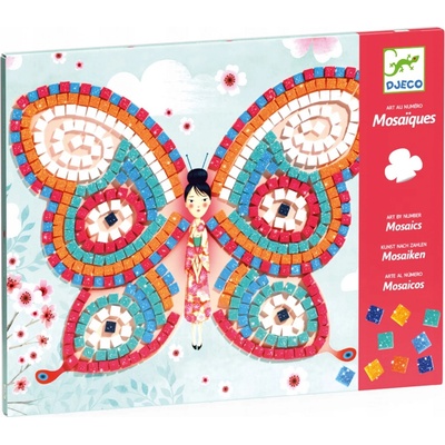 Djeco Kreativní sada Mozaika Motýli – Sleviste.cz
