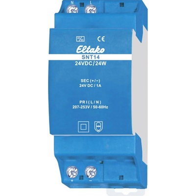 Eltako SNT14-24V/24W sieťový zdroj na montážnu lištu (DIN lištu), 1 A, 24 W, výstupy 1 x