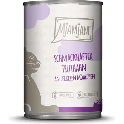 MjAMjAM pochoutkový krocan s lahodnou mrkvičkou 6 x 400 g