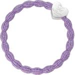 By Eloise London Metallic Silver Heart цвят Lilac