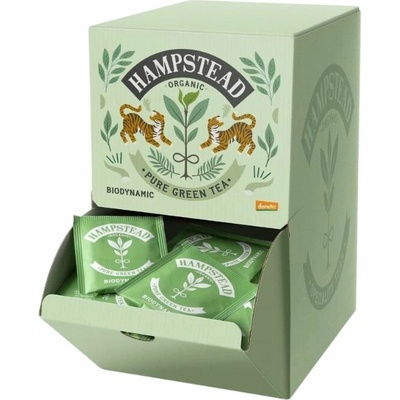 Hampstead Tea London BIO zelený čaj Fairtrade Demeter Sáčkový čaj 250 ks