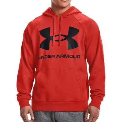 Under Armour Rival Fleece Big Logo HD červená