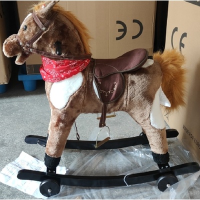 Joy Auto Детско конче-люлка 2в1 с колелца