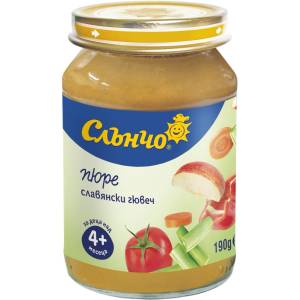 Слънчо пюре Славянски гювеч - 190 г - topcho-online