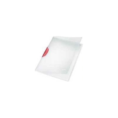 Dosky s klipom Leitz ColorClip Magic, Červená