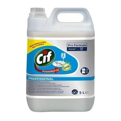 CIF Pro Formula Čistiaci prostriedok umývanie riadu do umývačky riadu na tvrdú vodu 5 l