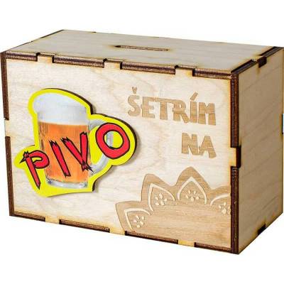 Šetrím na pivo - pokladnička pre pivkárov