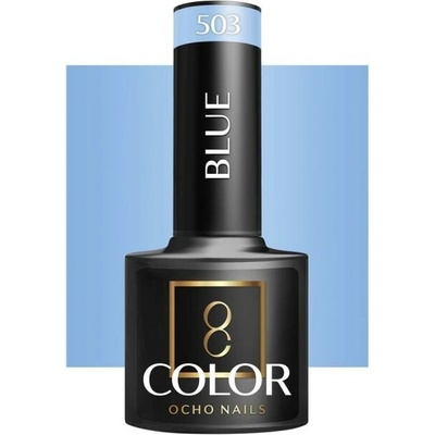 OCHO NAILS Hybridný lak na nechty modrý 503, 5 g
