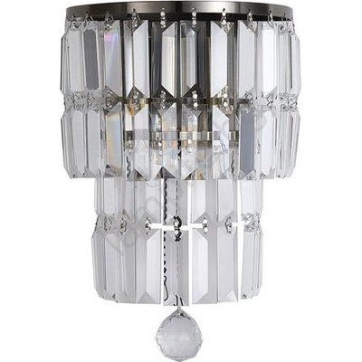 Searchlight 61321-2AB - Настенно осветително тяло EMPIRE 2xE14/7W/230V IP44 (SR0749)