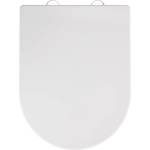 WENKO Бяла тоалетна седалка с лесно затваряне , 47 x 35, 5 cm Calla - Wenko (22414100)