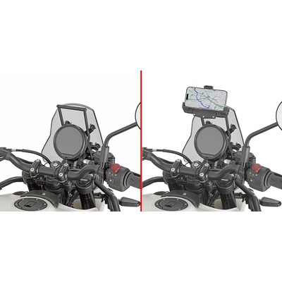 GIVI FB9059 držák navigace do kapotáže pro Royal Enfield Himalayan 450 (24)
