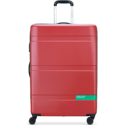 Delsey X Benetton NOW Hardside 376281004 červený 65 l