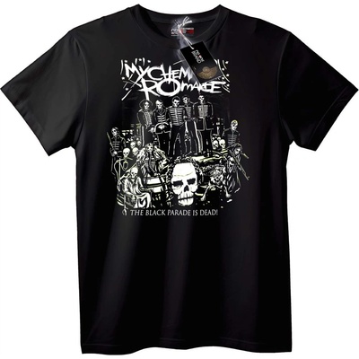 NOONEBRAND My Chemical Romance The Black Parade T-Shirt - 6XL, Black