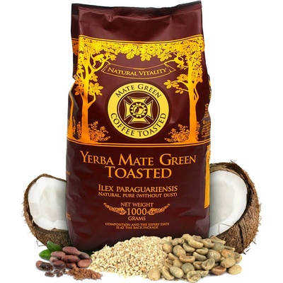 Yerba Maté Mate Green Coffee toasted pražené s kávovou příchutí 400 g