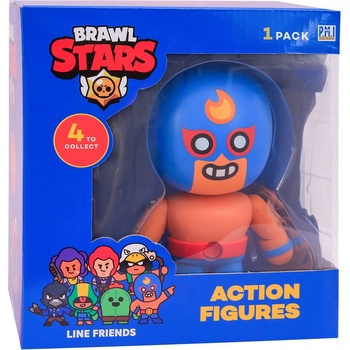 Image 1 of PMI Екшън фигура P. M. I. Games: Brawl Stars - Characters (Season 1) (асортимент), 16.5 cm (080235)