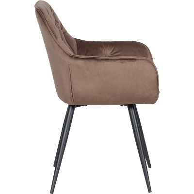 Carmen Трапезен стол latina - кафяв (3532103_1)