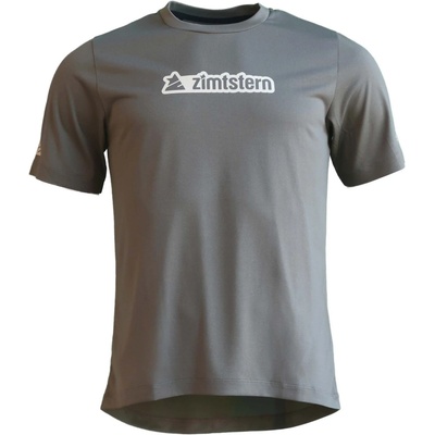 Zimtstern Мъжка фланелка с къс ръкав за колоездене Zimtstern Corez MTB Shirt S/S Cycling jersey - Veti Green (056-4127-0213)