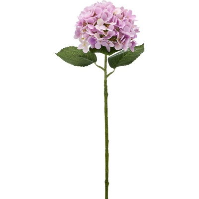 Umelá kvetina hortenzie výška 60 cm Gasper - svetlo ružová