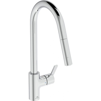 Vidima Стоящ смесител за кухня Vidima, BD416AA, с изтеглящ се чучур (BD416AA)