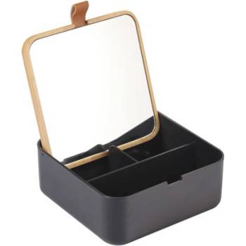 Image 1 of SPIRELLA КОЗМЕТИЧНА КУТИЯ alais ГОЛЯМА БАМБУК/ЧЕРЕН (10.22570)