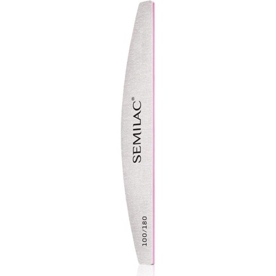 Semilac Accessories Nail File 100/180 klasický pilník na nechty s dvomi hrubosťami