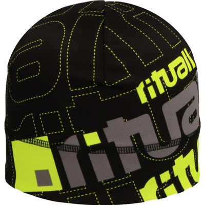 Rituall jarní čepice Rituall černá/fluo žlutá