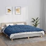 Pure Line Home Тежко одеяло синьо 155x220 см 7 кг