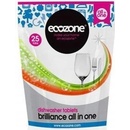 Ecozone tablety do umývačky Brilliance všetko v jednom 25 ks