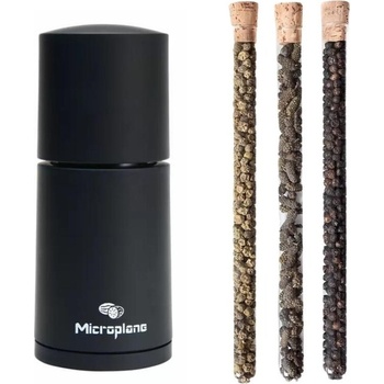 Microplane Мелничка за подправки Gourmet с 3 вида пипер 4 части (36176)