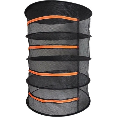 Sieť na sušenie kruhová so zipsom ø 58 cm, 4-poschodová, SKVELER