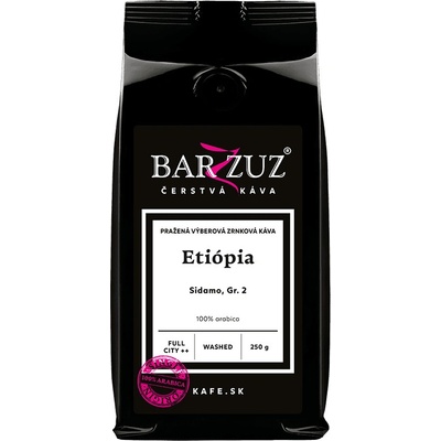 BARZZUZ Etiópia Sidamo Grade 2 250 g