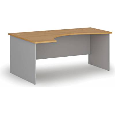 B2B Partner PRIMO GRAY 180x120 cm levý šedá/buk 6131370