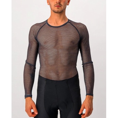 Castelli s dlhým rukávom MIRACOLO WOOL čierna