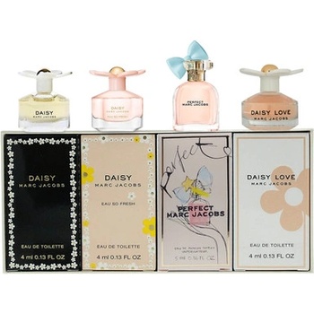 Marc Jacobs Minature Set 1 подаръчен комплект 4 броя миниатюри за жени 1 бр