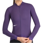 Sportful Дамска фланелка с къс ръкав за колоездене Sportful Women's SRK Jersey L/S Cycling jersey - Galactic Purple - размер XS (156-2756-0311)