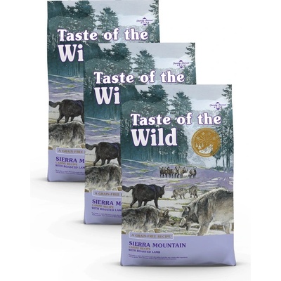 Taste Of The Wild Sierra Mountain 3 x 12,2 kg