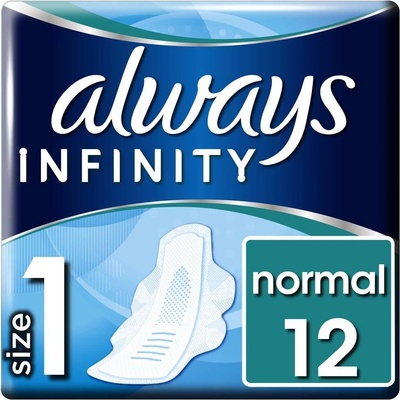 Always Infinity Normal hygienické vložky 12 ks