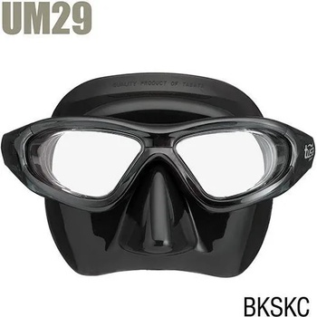 Image 1 of TUSA маска за фридайвинг черна/пушек (tus um-29 bk/skc)