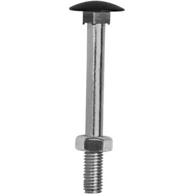 Domax Vratový šroub s maticí a podložkou 6x60mm ZACB06060/4ks černý – Zbozi.Blesk.cz