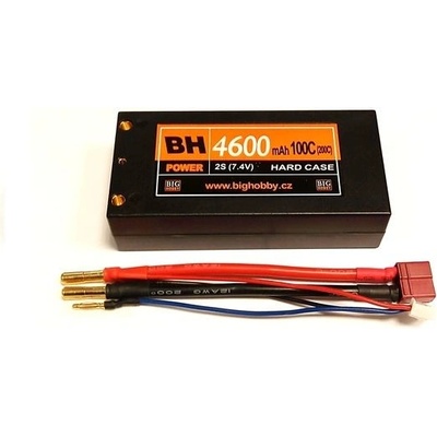 BH Power Li-pol baterie 4600 mAh 2S 100C 200C HC short HC 1.6-1.7 m?