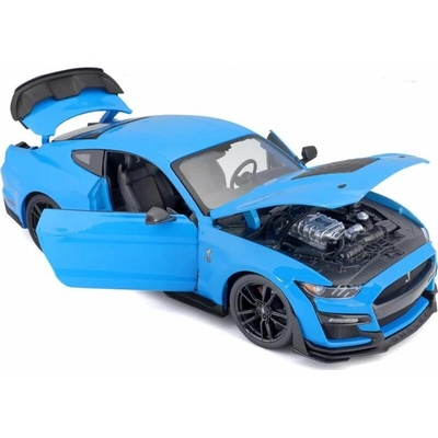 Maisto Mustang Shelby GT500 2020 modrá B 1:18