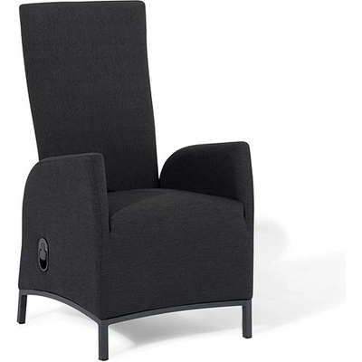 DOPPLER Zahradní hliníkové křeslo polohovatelné PARIS antracit