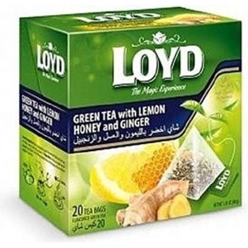 Loyd zelený čaj s citrónem medem a zázvorem 40 g