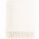 Interblanket Луксозно Одеяло От 100% Бейби Алпака Вълна - Бяло | 130×180 См, 500 Г
