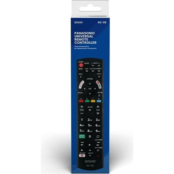 Diaľkový ovládač Savio RC-06 pre Panasonic