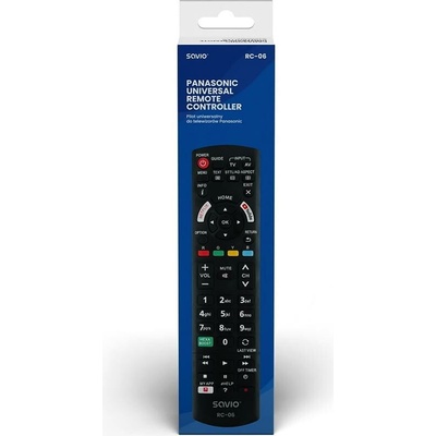 Diaľkový ovládač Savio RC-06 pre Panasonic